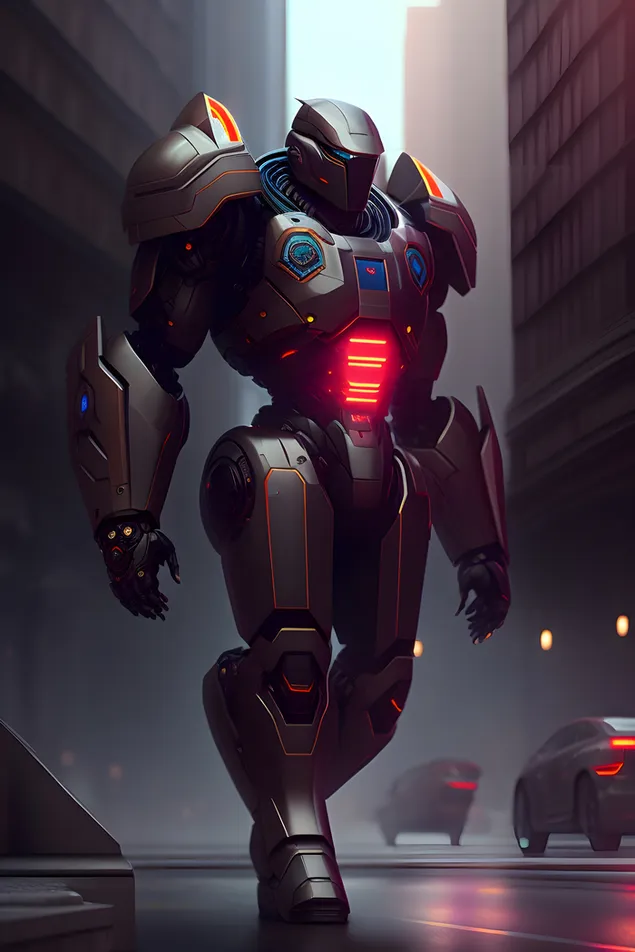 PredatorCop: קונספט הרובוט האולטימטיבי 2K טפט