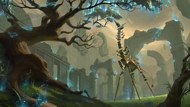 Preservationist (Legends of Runeterra) – League of Legends (LOL) 4K ekrano užsklanda