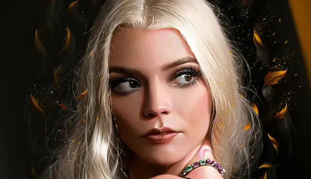 Aktris cantik Anya Taylor-Joy 2K wallpaper