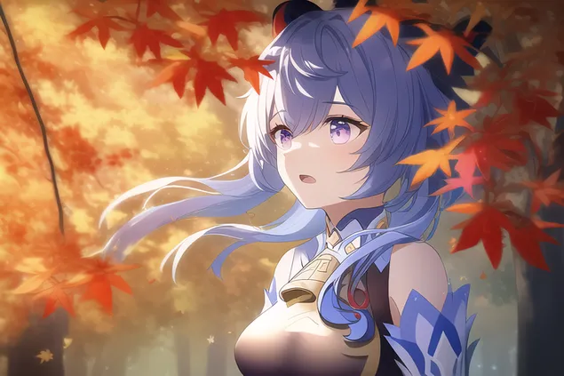 贛榆姑娘漂亮極了| 原神衝擊 6K 壁紙