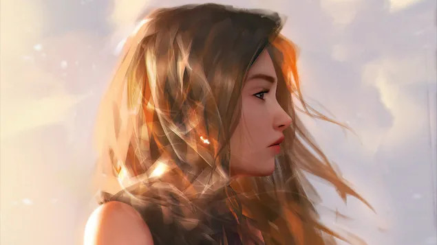 docela osamela fantasy anime divka stahnout