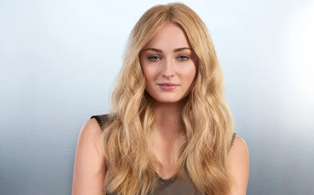 Pretty simple actress Sophie Turner 4K wallpaper download