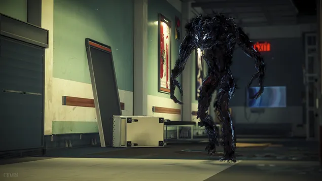 Bytte, Alien ombord 4K baggrundsbillede