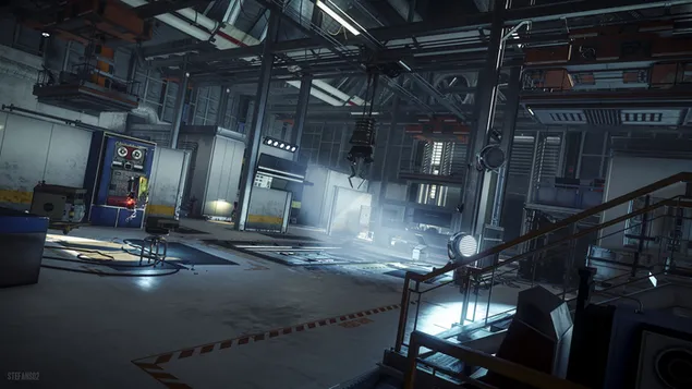 טרף, חדר מכונות 4K טפט