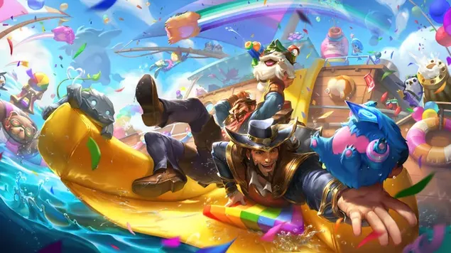 pride month 'graves with twisted fate' - league of legends stiahnut