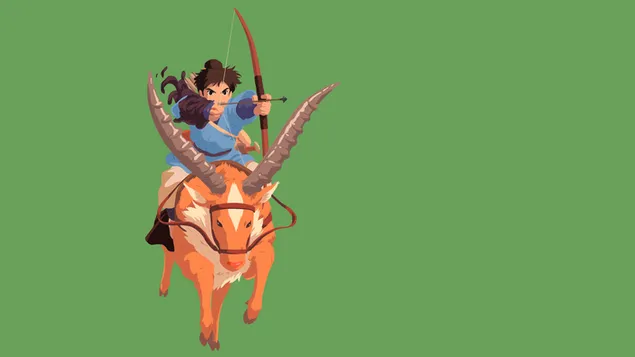 Tapeta Princezná Mononoke - Ashitaka 4K