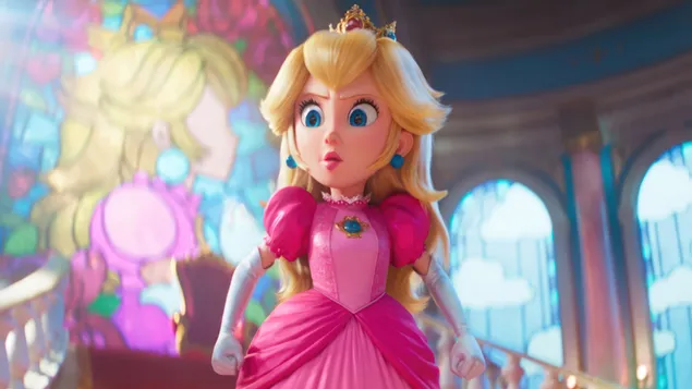 Princess Peach - Super Mario Bros. (pel·lícula) 4K fons de pantalla