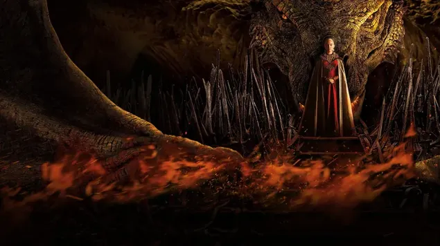 Hình nền Công chúa Rhaenyra Targaryen (Milly Alcock) 4K
