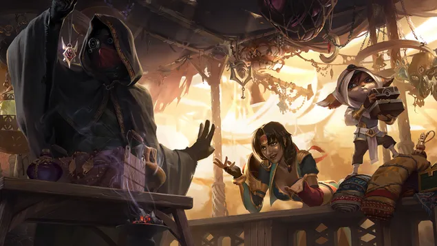 Taustpilt Profiteer (Legends of Runeterra) – League of Legends (LOL) 4K