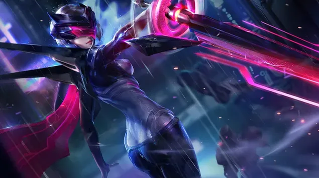 Páipéar balla TIONSCADAL Fiora | League of Legends (LOL)4K