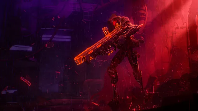 PROJEKAT 'Jhin' Splash Art (Anime FA) - League of Legends (LOL) 4K pozadina