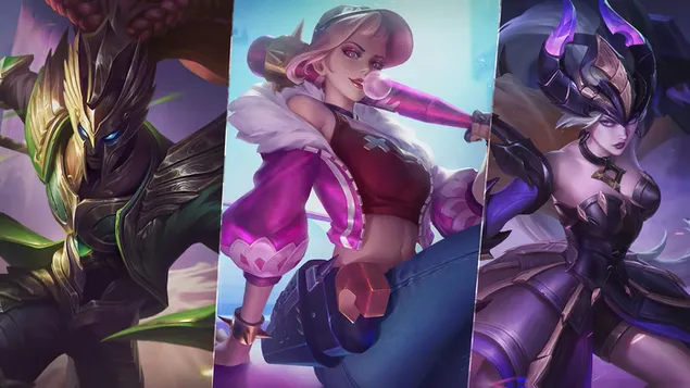 Tapeta Projekt NEXT 'Alpha and Freya' s Punk Princess 'Fanny' - Mobile Legends (ML) 4K