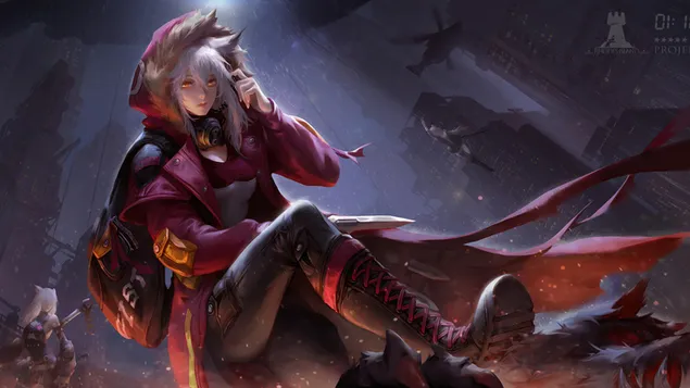 Projekt Red - Arknights (لعبة فيديو أنمي) 4K خلفية