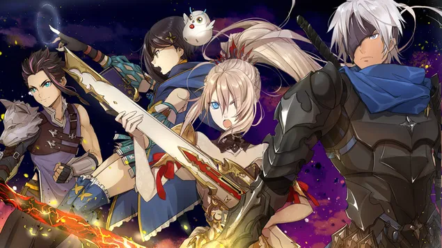 主角人物 | 崛起的故事（動漫電子遊戲） 4K 壁紙