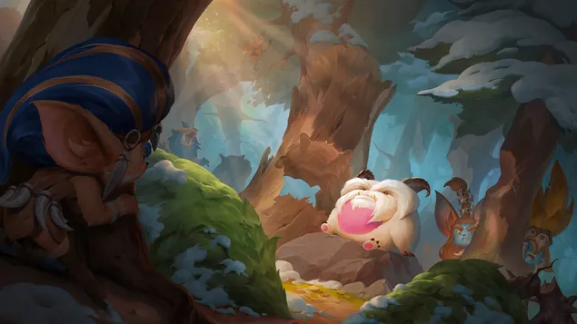 Proto 'Poro' (Legends of Runeterra) - 英雄聯盟 (LOL) 4K 壁紙