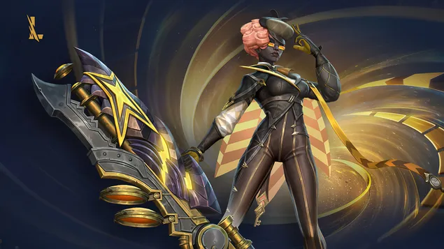 Detectiu psíquic "Senna" - League of Legends (LOL) 4K fons de pantalla