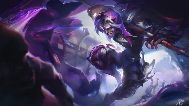 PsyOps 'Kayn' - League of Legends (LOL) 4K muurpapier