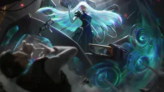 psyops 'sona' splash art - league of legends [lol]