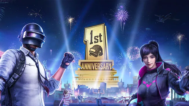 Affiche du jeu vidéo PUBG Battlegrounds 2K fond d'écran