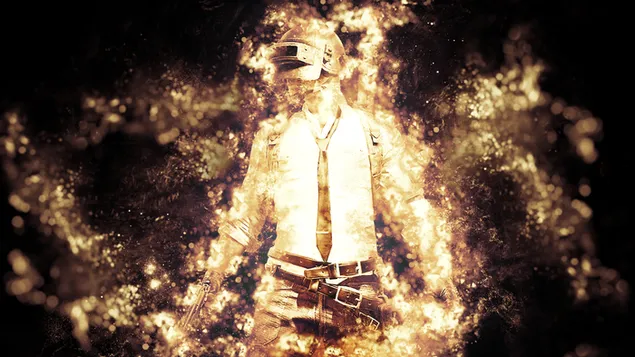 pubg altın duvar kağıdı 4K duvar kağıdı