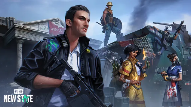 PUBG Nouvel état | Champs de bataille de PlayerUnknown (PUBG) 4K fond d'écran