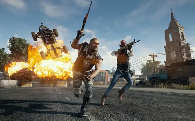 PUBG bilgisayar 2K duvar kağıdı