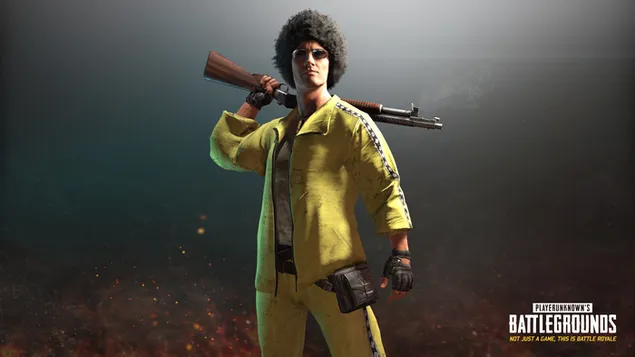 Pubg, Playerunknown's Battlegrounds - Yellow Suit Character download