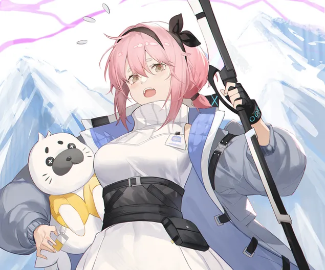 Pudding - arknights 2K achtergrond