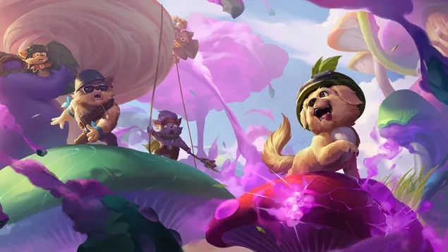 Puffcap Pup (Legends of Runeterra) - 英雄聯盟 (LOL) 4K 壁紙