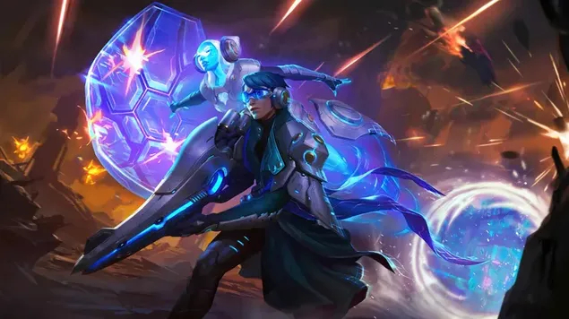 Pulsefire 'Aphelios' V2 - 英雄聯盟 8K 壁紙