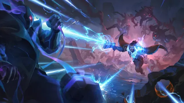 Pulsefire 'Lucian' V2 - League of Legends 8K papel de parede