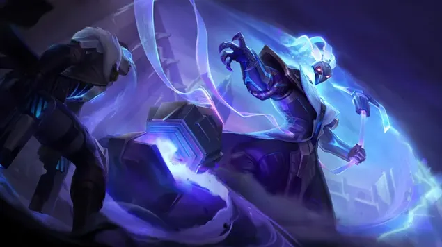 Hình nền Pulsefire 'Thresh' - Liên Minh Huyền Thoại 8K