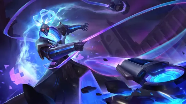 Hình nền Pulsefire 'Thresh' V2 - Liên Minh Huyền Thoại 8K