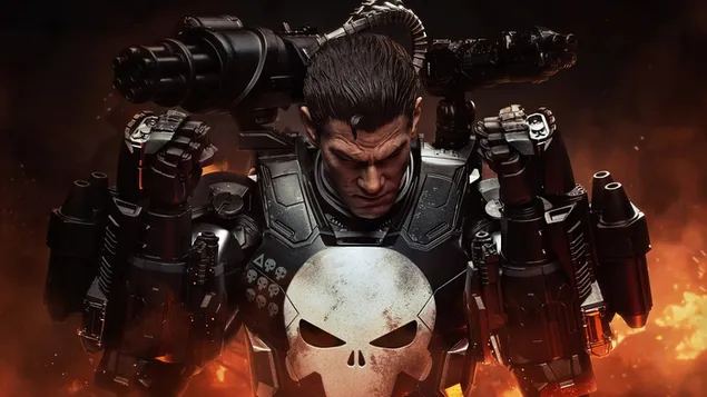 Muat turun Perisai Kalis Peluru Punisher