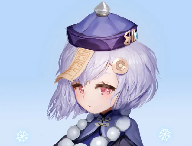 צ'יקי | ילדה חמודה תמימה (Ganshin Impact) 2K טפט