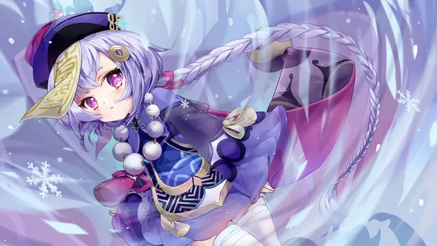 qiqi - genshin impact (anime videohra) stahnout