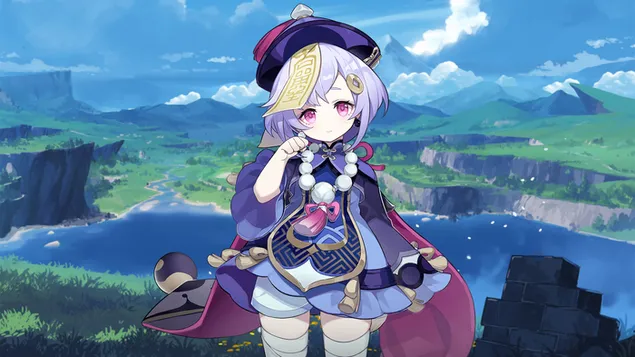 Qiqi - Genshin Impact | （动漫电子游戏） 4K 壁纸