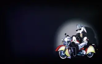 kralik, motorka, karikatura, blaznive melodie, kralicek brouku stahnout