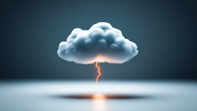 Mercusuar Langit yang Bercahaya 2K wallpaper