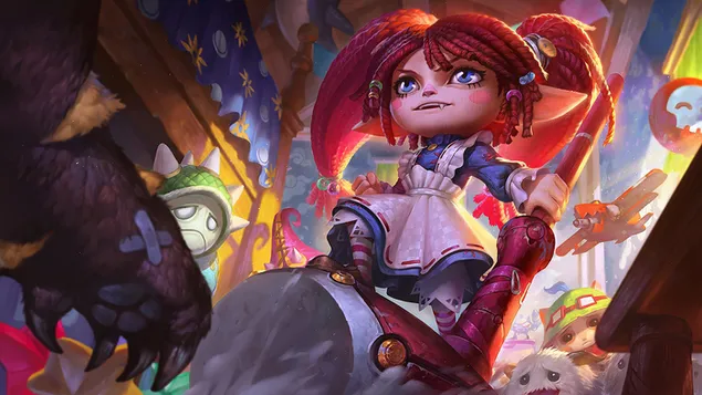 Ragdoll 'Poppy' Splash Art - League of Legends (LOL) 4K sfond