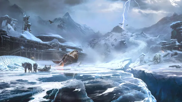 Ragnarok Winterland - God Of War: Ragnarok (Videojuego)