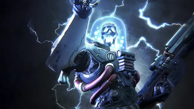 Raiders of the Broken Planet - Dr. Kuzmann 4K sfond