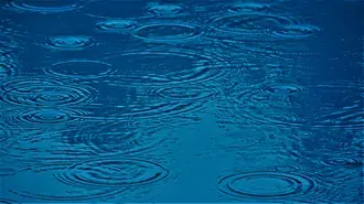 rain drops falling on water download