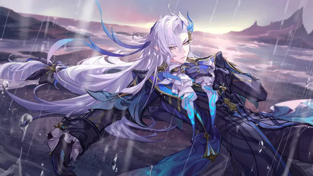 bog dozhdya 'neuvillette' - genshin impact (onlayn-videoigra) skachat'