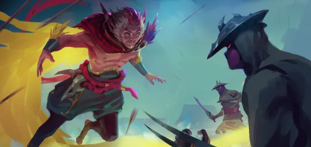 洛攻击 - 英雄联盟 4K 壁纸