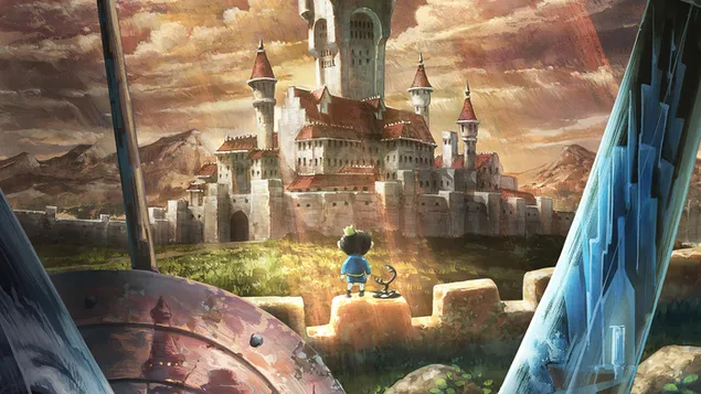 Kedudukan Raja : Bojji & Kage 4K kertas dinding