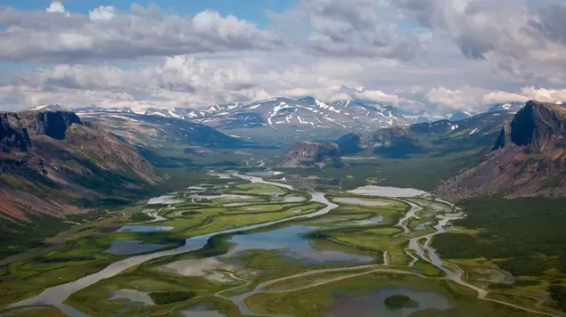 rapadalen i sarek nasjonalpark, sverige nedlasting