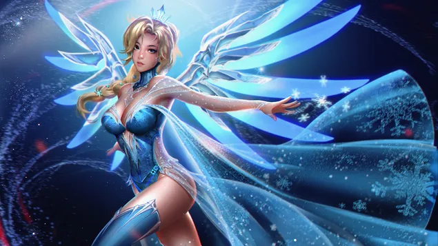 Ratu Salju 'Mercy' - Overwatch (Video Game) unduhan