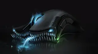 Razer 렌더 컴퓨터 마우스 4K 배경화면
