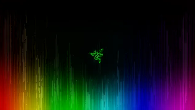 RazerInc.のすばらしい虹のグラデーションの背景